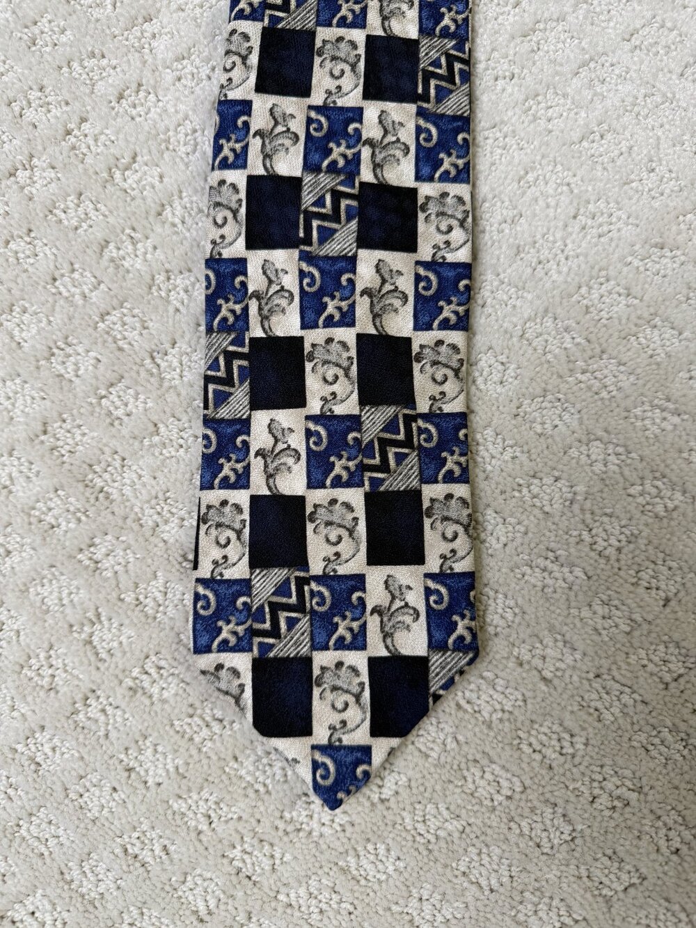 Robert Talbott silk necktie Blue Mens Classic
